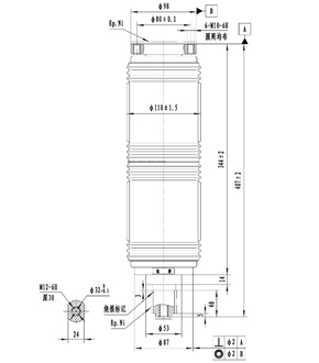 TD-40.5/(630、1250、1600)-(25、31.5)N1滅弧室