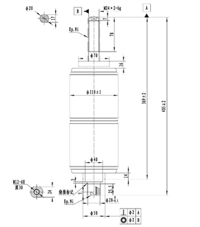 TD-40.5/1250-25C1真空滅弧室