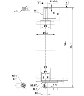 TD-40.5/1250-25C2真空滅弧室