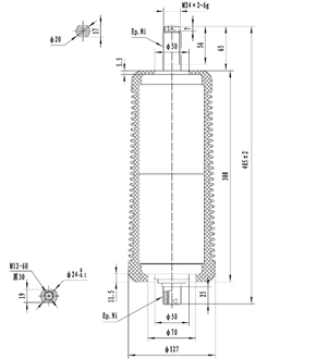 TD-40.5/1250-25CJ2真空滅弧室